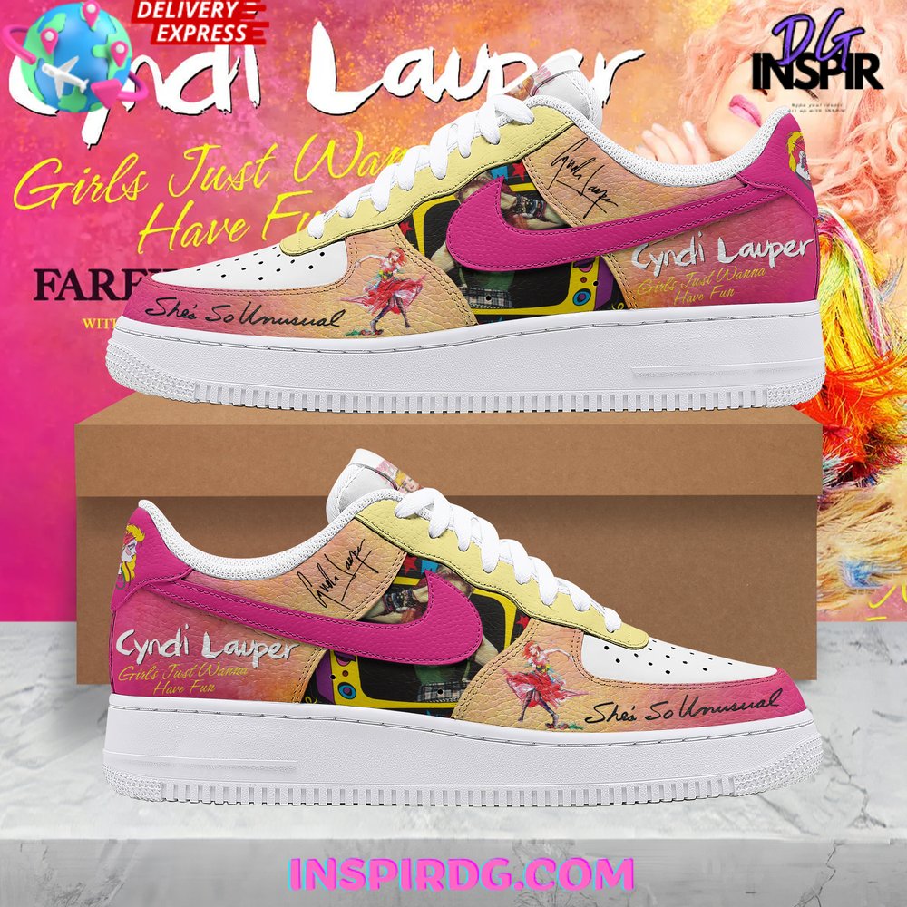 Cyndi Lauper Just Wanna Have Fun Limited Air Force 1