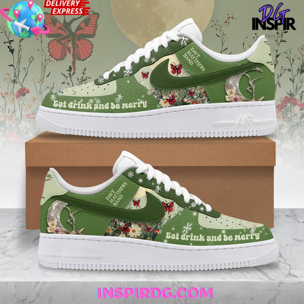 Dave Matthews Christmas Holiday Limited Edition Air Force 1