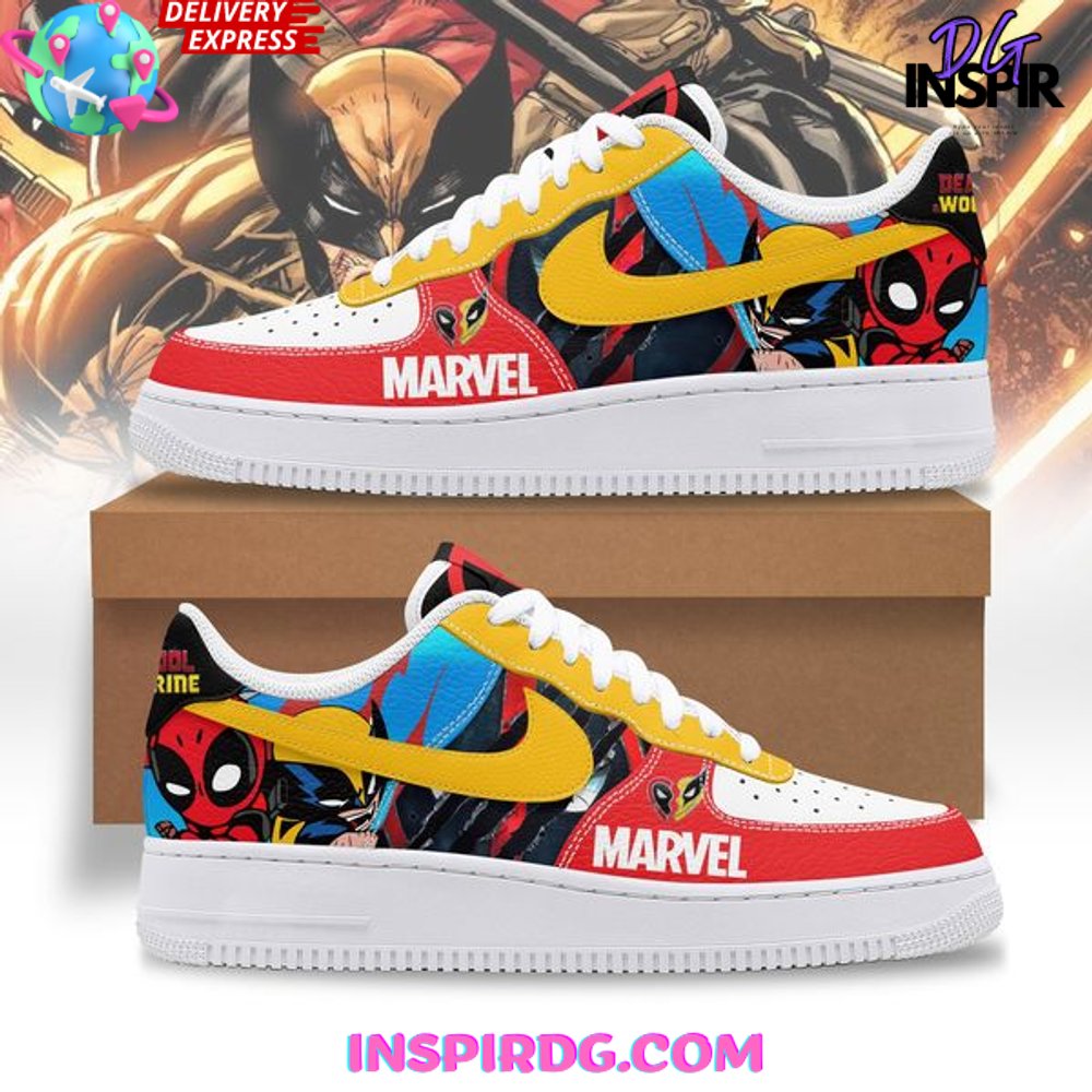 Deadpool & Wolverine Marvel 2024 Air Force 1
