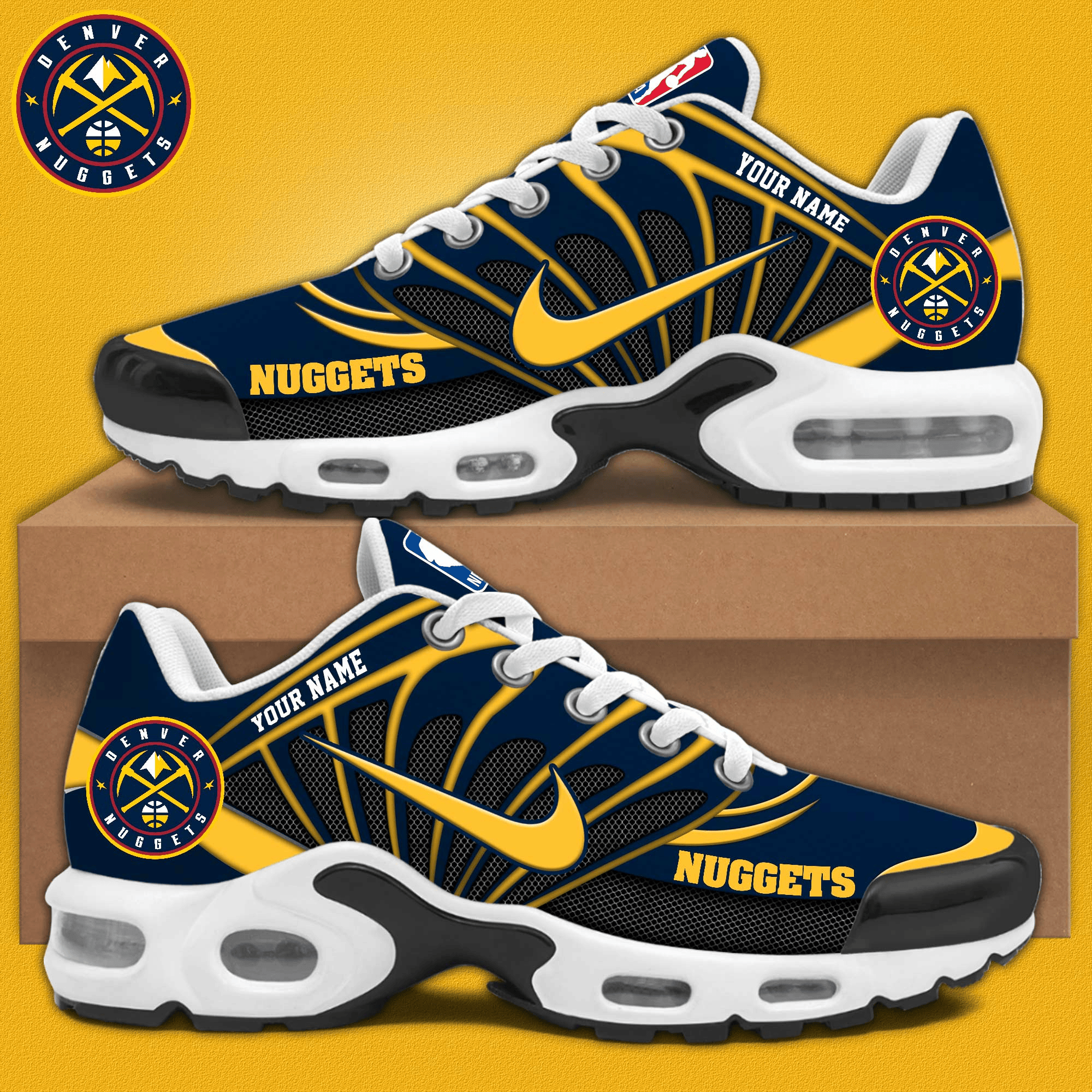 Denver Nuggets Air Max Plus Shoes Sneakers For Men And Women