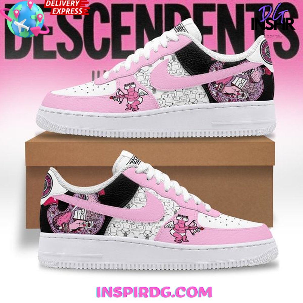 Descendents Punk Pink Limited Edition Air Force 1