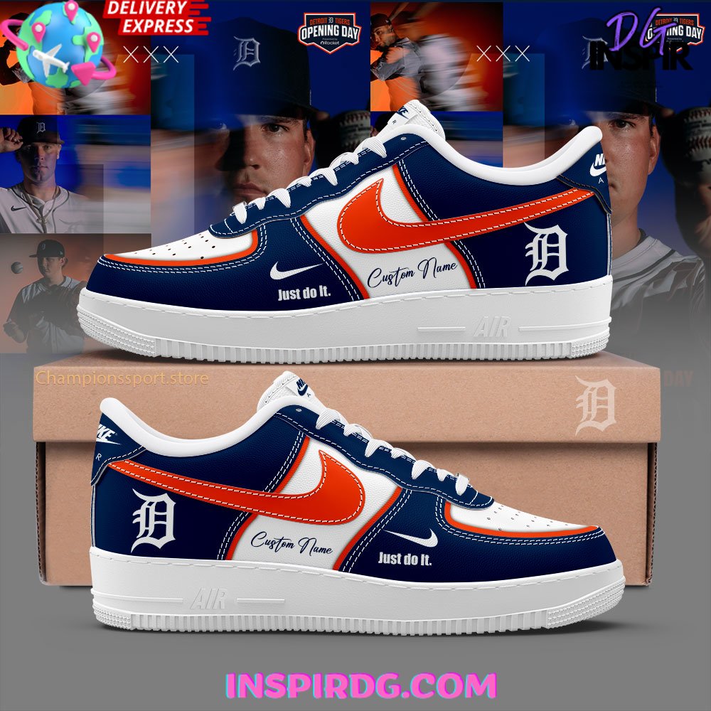 Detroit Tigers Just Do It Limited Air Force 1