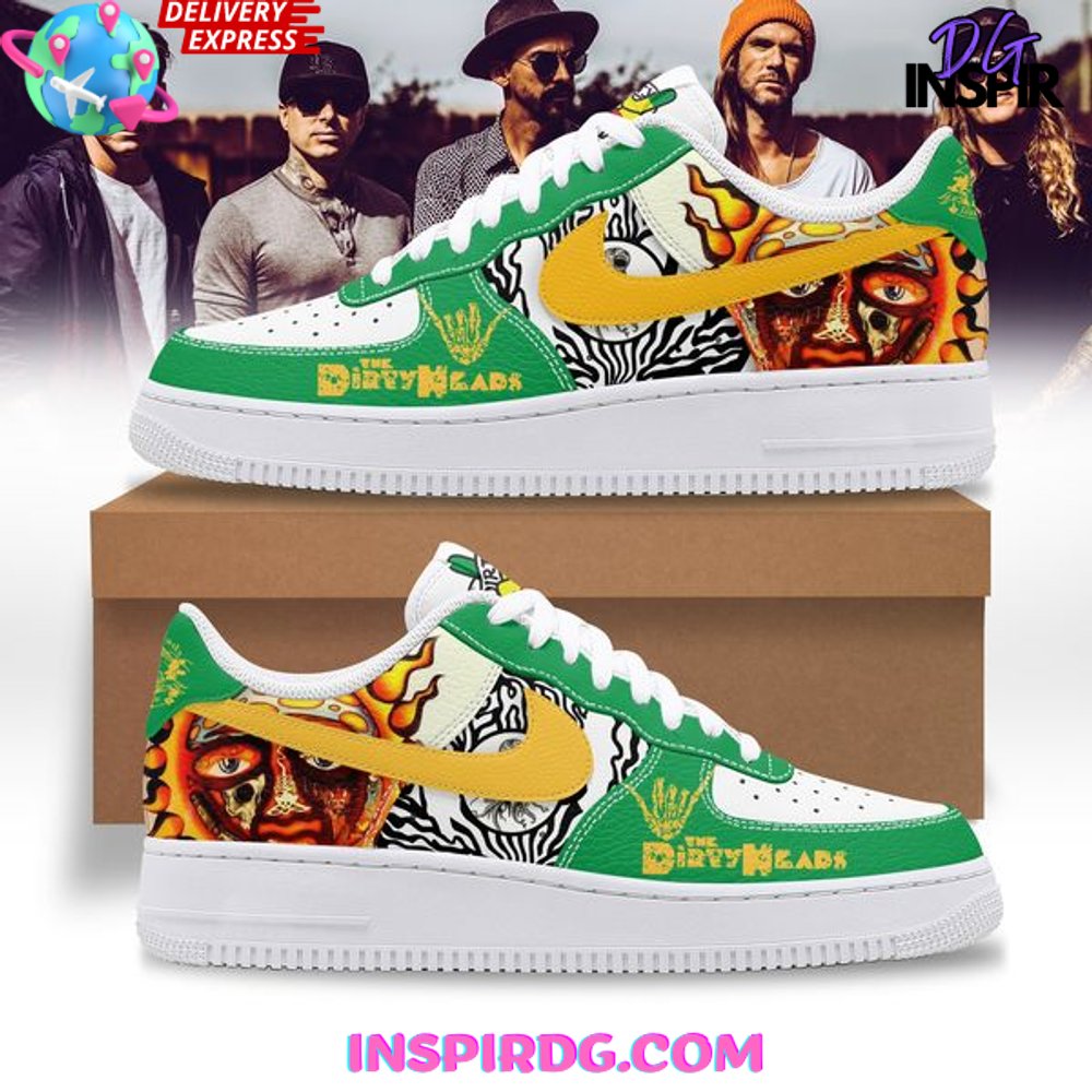Dirty Heads Island Glow Air Force 1 Shoes