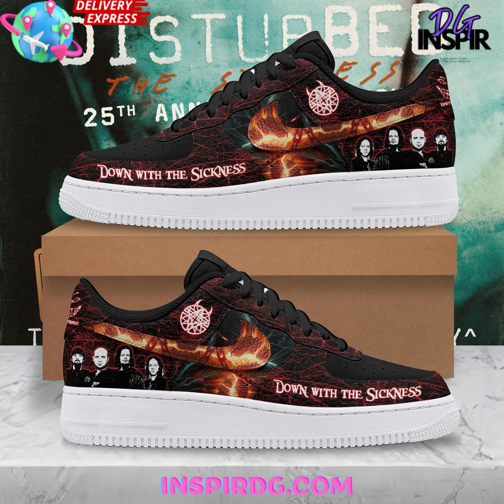 Disturbed Down with the Sickness 25th Anniversary Air Force 1