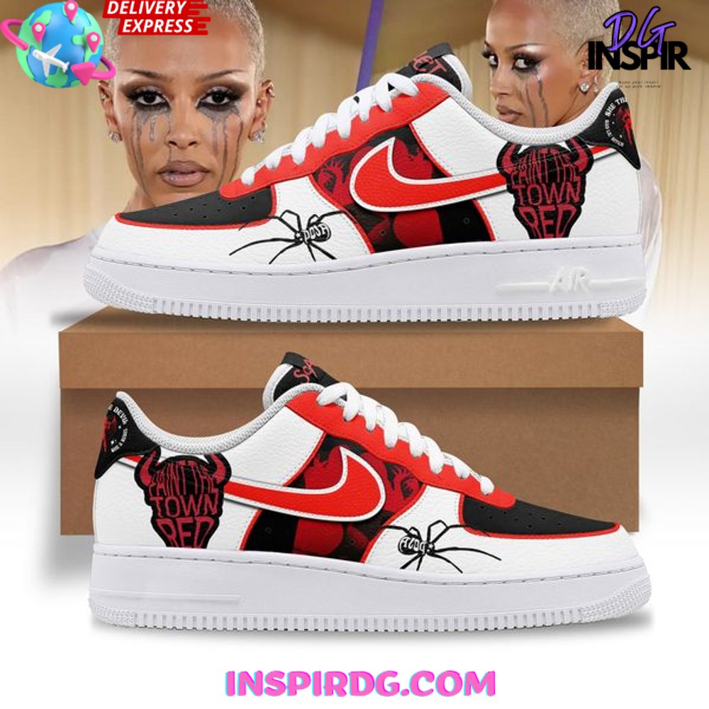 Doja Cat Paint The Town Red Air Force 1