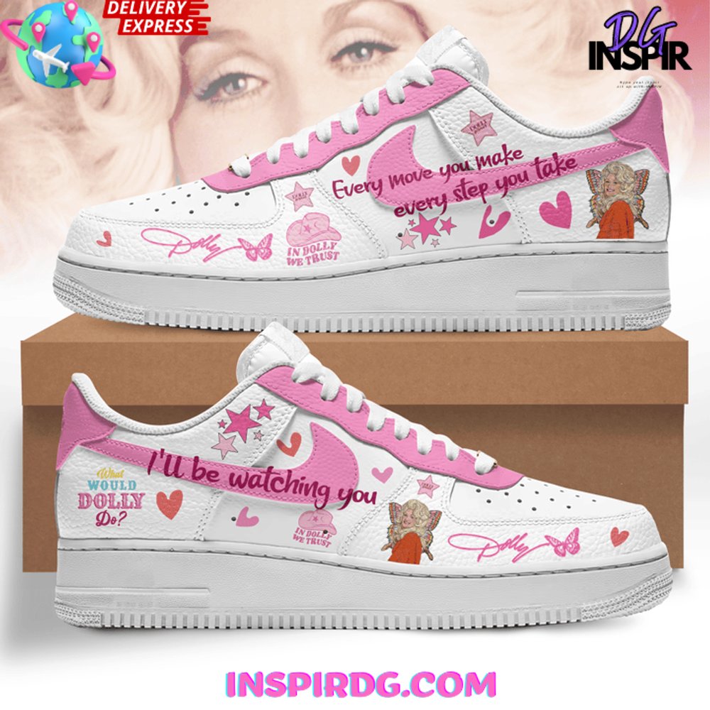 Dolly Parton Collab Limited Edition Air Force 1