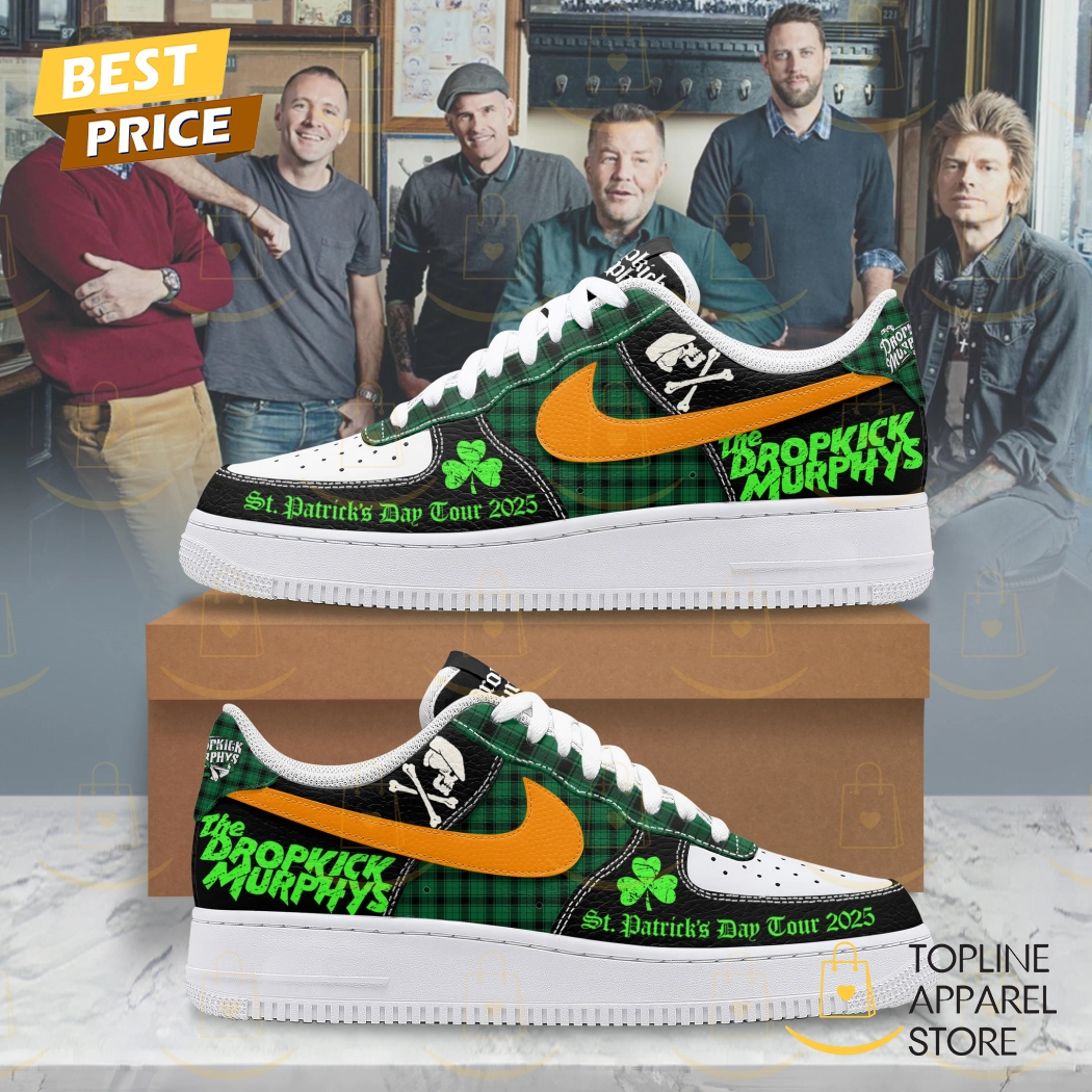 Dropkick Murphys St Patricks Day Tour 2025 Air Force 1