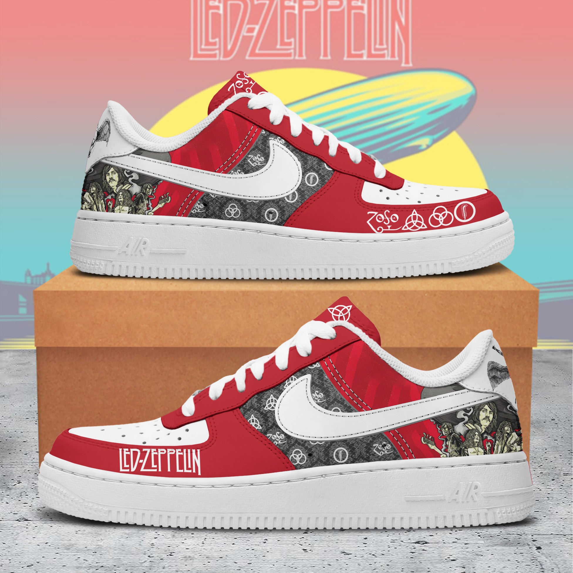 Ed Sheeran Air Low-Top Sneakers Shoes For Men And Women