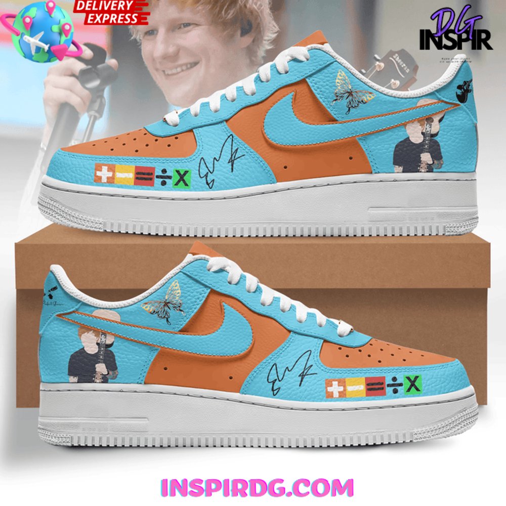 Ed Sheeran Tour Signature Limited Edition Air Force 1