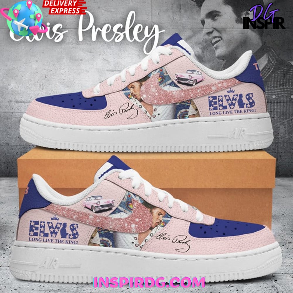 Elvis Presley TCB Tour Limited Edition Air Force 1 Shoes