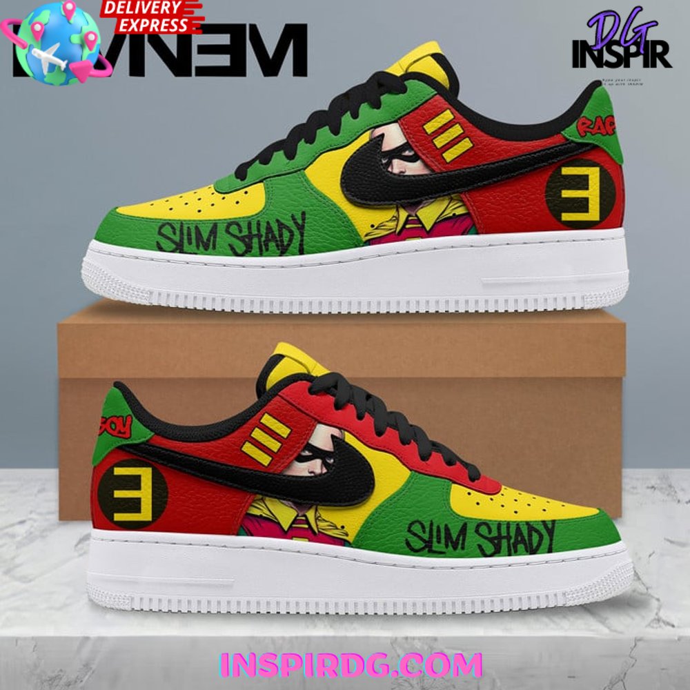 Eminem Houdini Slim Shady Air Force 1 Sneaker