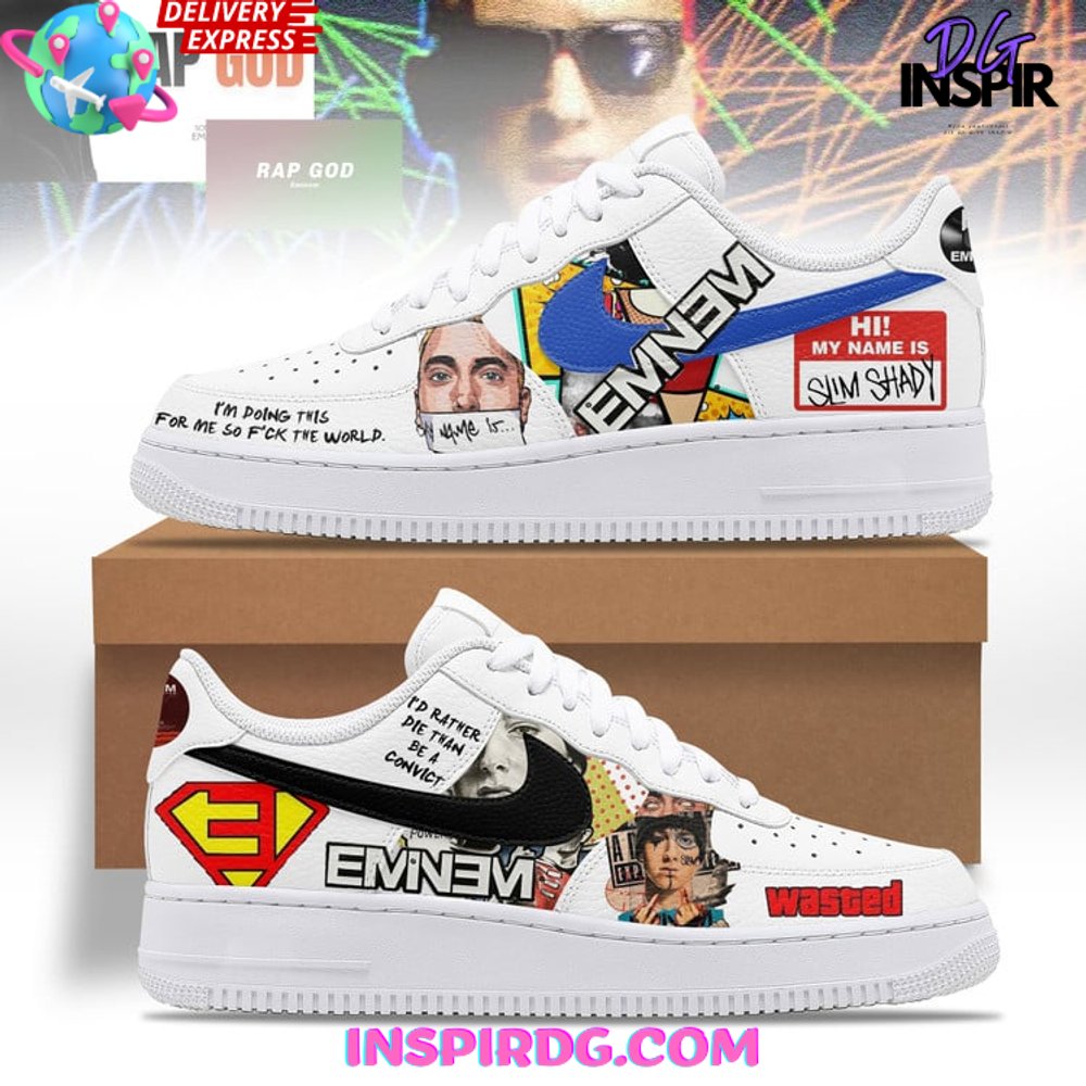 Eminem Rap God Limited Edition Air Force 1