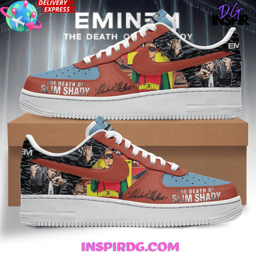 Eminem The Death Of Slim Shady Air Force 1 Sneaker