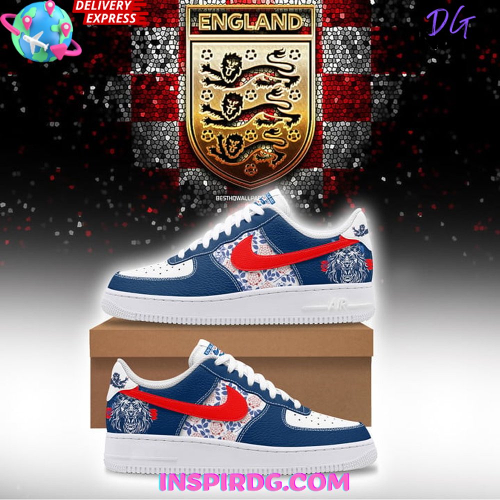 England Lion King Euro 2024 Limited Edition Air Force 1 Sneaker