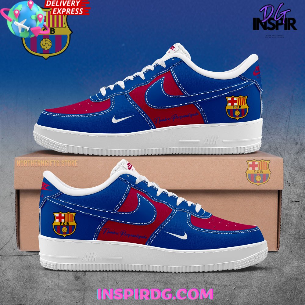 FC Barcelona x Custom Name Air Force 1