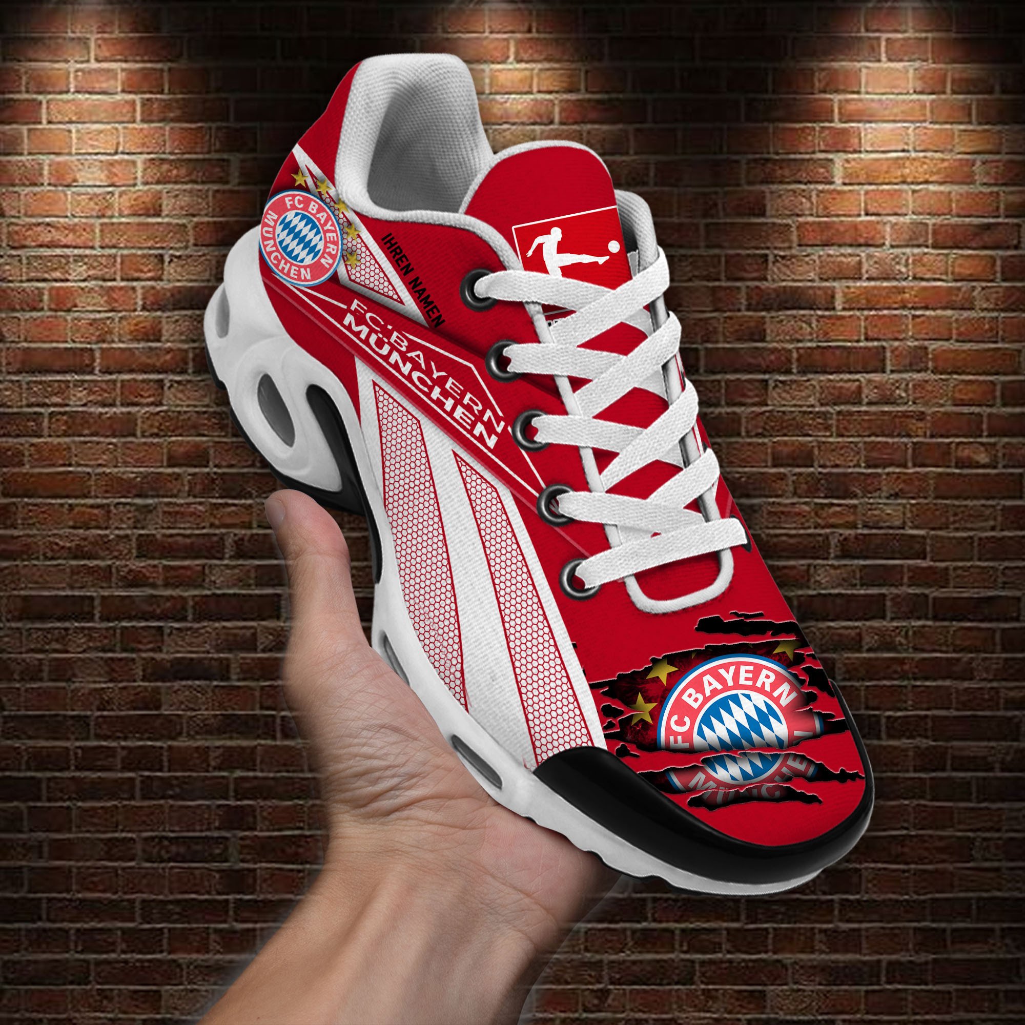 FC Bayern Munchen Air Max Plus Shoes Sneakers For Men And Women