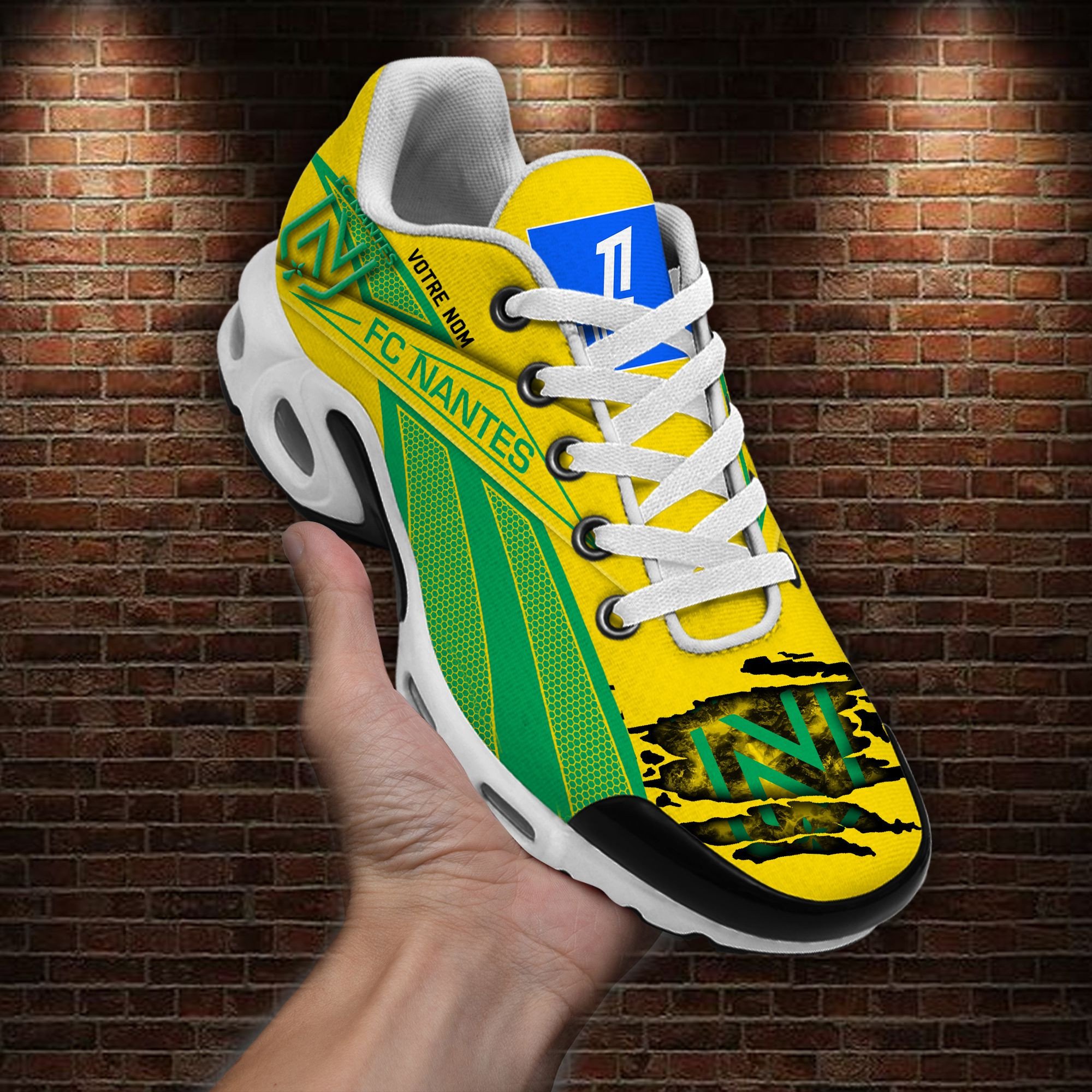 FC Nantes Air Max Plus Shoes Sneakers For Men And Women
