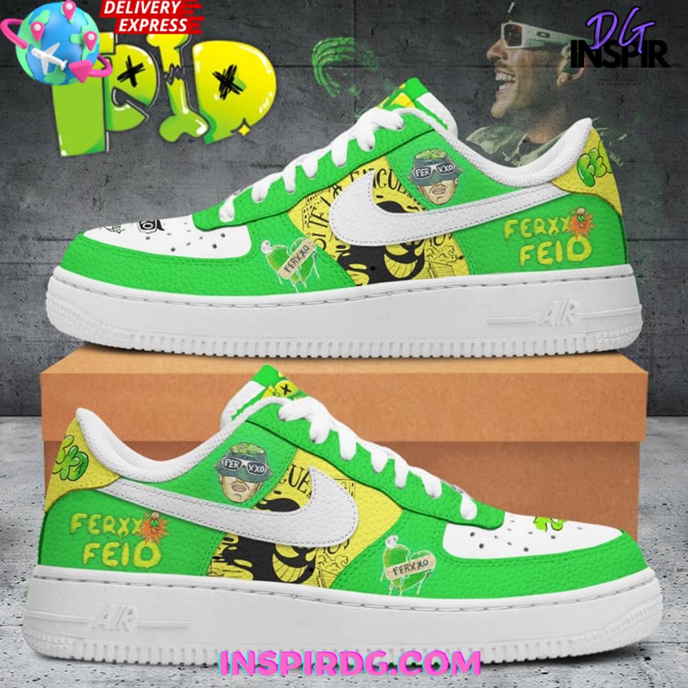 Ferxxo Feid Collab Limited Edition Air Force 1