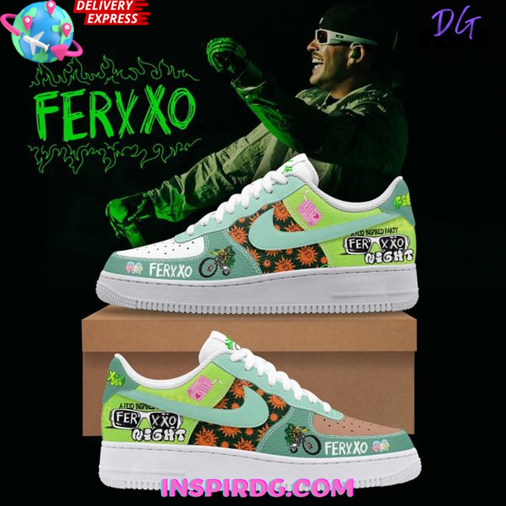 Ferxxo Night Limited Edition Air Force 1 Sneakers