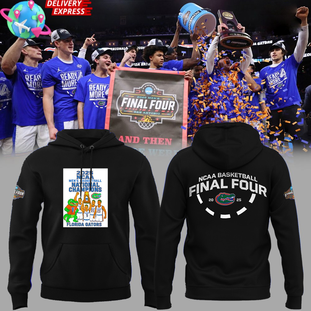 Florida Gators 2025 NCAA Men's Basketball National Champions Hoodie Gifts For Basketball Fans