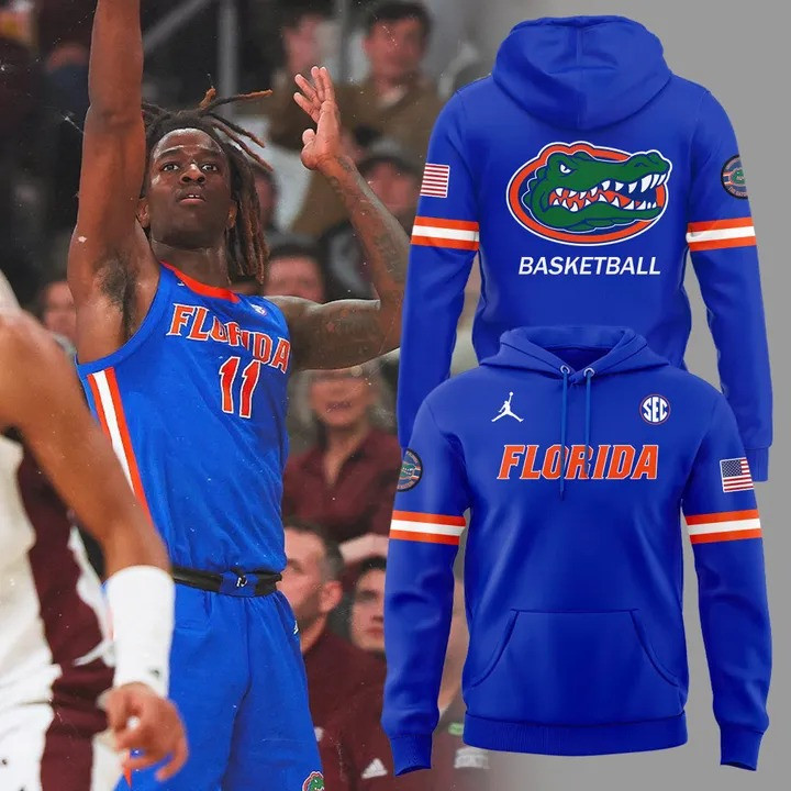 Florida Gators Basketball Hoodie For Fans Florida Gators