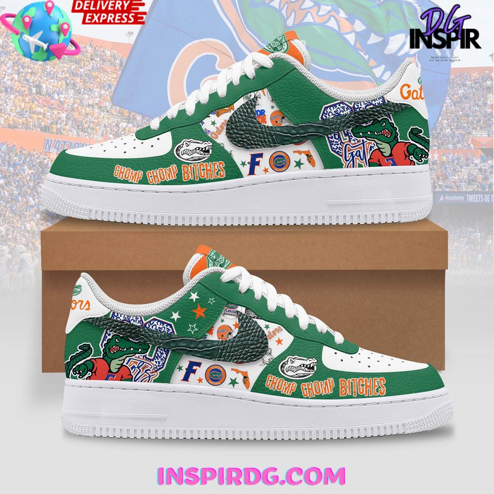 Florida Gators Chomp Chomp Bitches Air Force 1