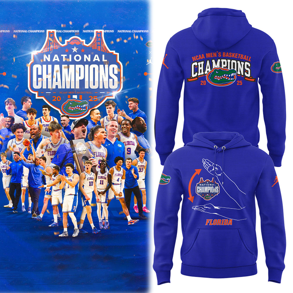 Florida Gators Men's Basketball 3Rd National Champions Hoodie Best Basketball Gifts