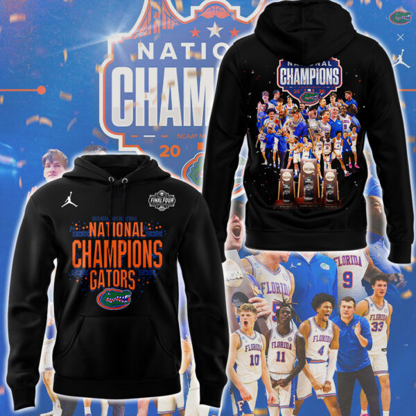 Florida Gators National Champions Hoodie 2025 Final Four Fan Merch Basketball Best Gifts