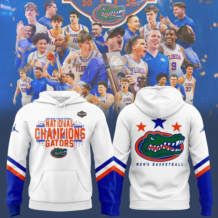 Florida Gators National Champions Hoodie 2025 Final Four Men's Basketball True