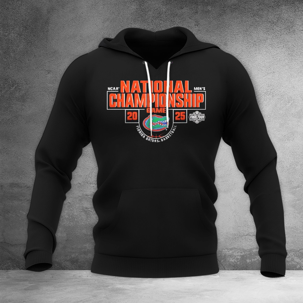Florida Gators National Championship 2025 Men's Basketball Hoodie Basketball