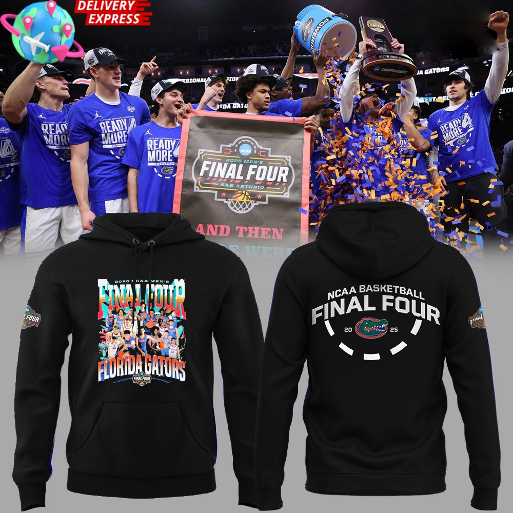 Florida Gators NCAA Men's Final Four Team Hoodie Good Gifts For Basketball Lovers