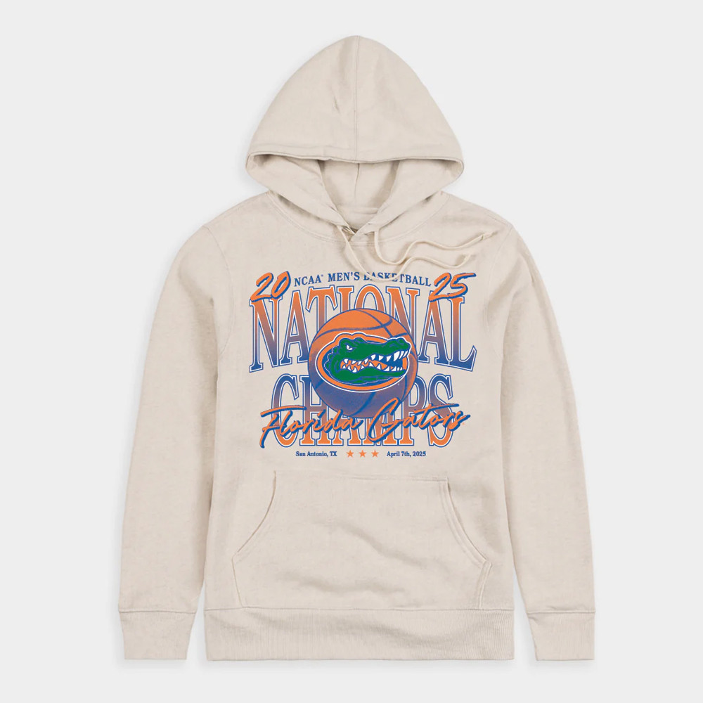 Florida Men's Basketball 2025 National Champs Hoodie Presents For Basketball Fans
