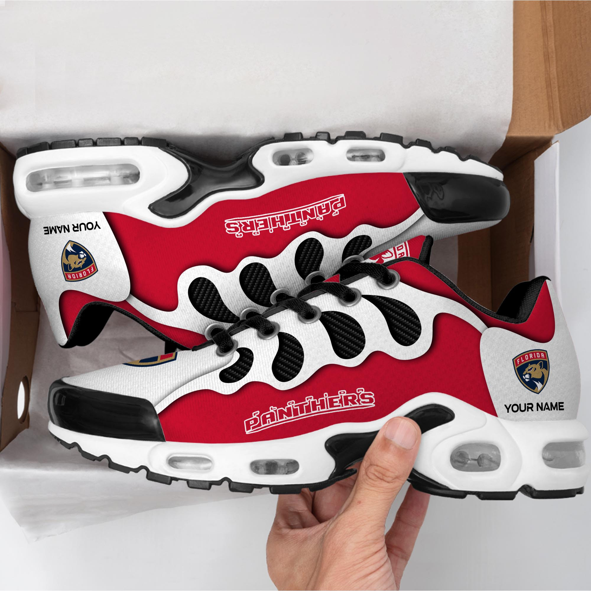 Florida Panthers Air Max Plus Shoes Sneakers For Men And Women