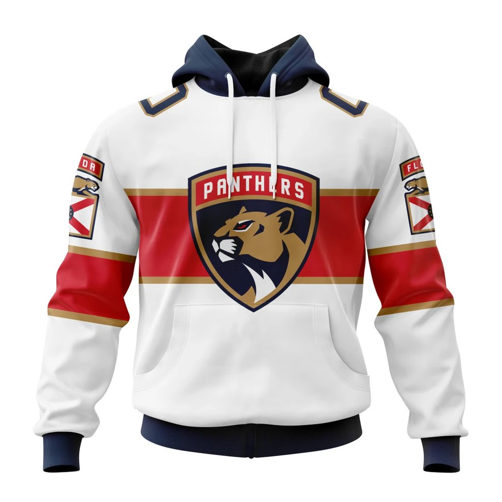 Florida Panthers Away Kits All Over Print Hoodie Style 82994
