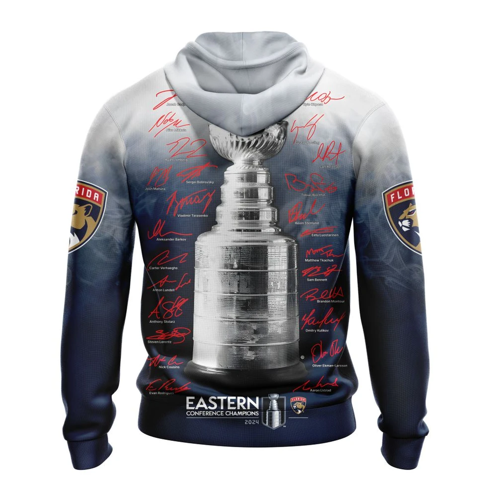 Florida Panthers Eastern Conference Champions St2405 All Over Print Hoodie Style 76288