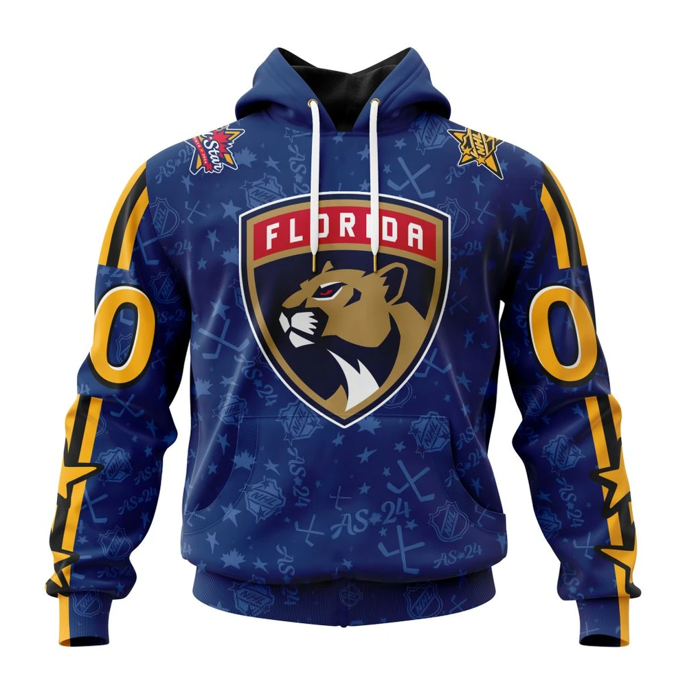 Florida Panthers Special All-Star Game Design All Over Print Hoodie Style 43666