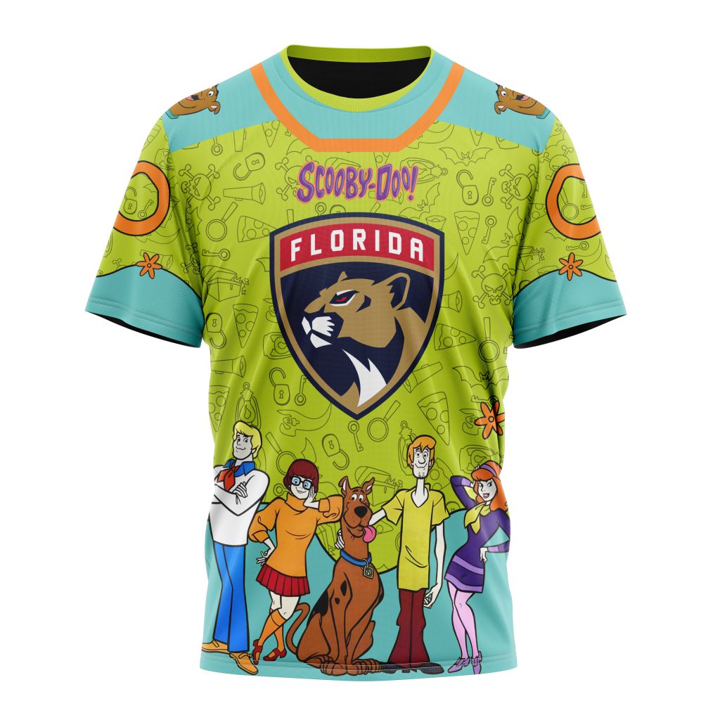 Florida Panthers Special Scooby Doo Design 01 Personalized Name And Number T-Shirt Oregontrailrvpk Shirt