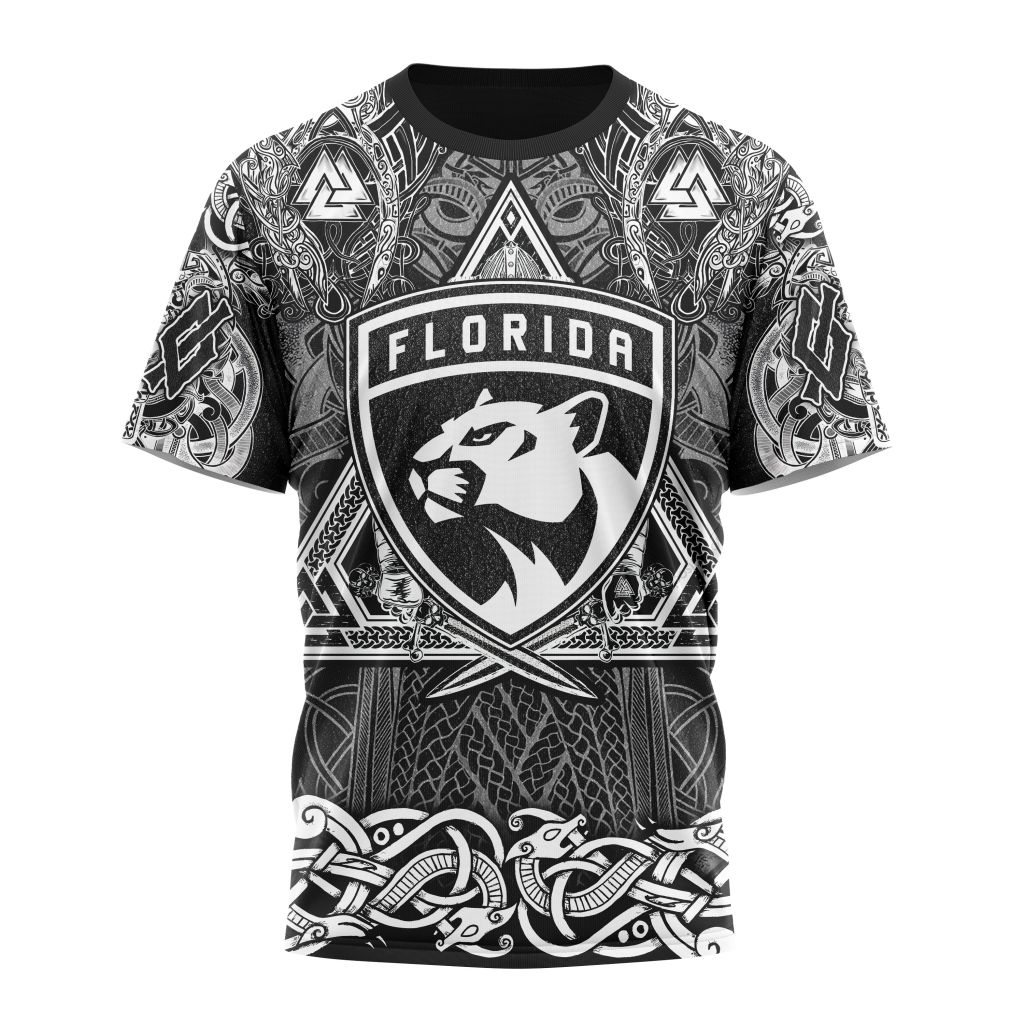 Florida Panthers Special Viking Design 01 Personalized Name And Number T-Shirt Oregontrailrvpk Shirt
