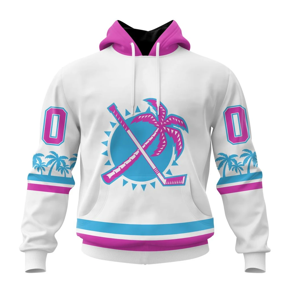 Florida Panthers Special Whiteout Design All Over Print Hoodie Style 93843