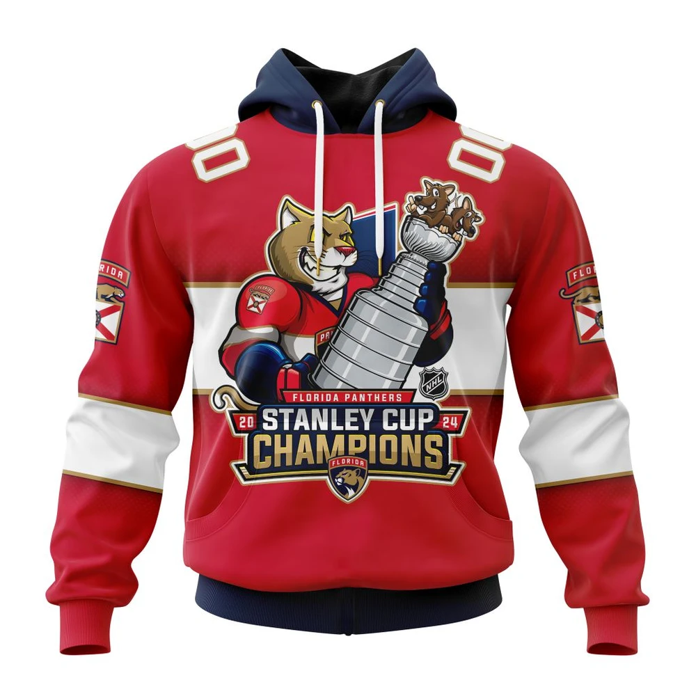Florida Panthers Stanley Cup Champions Home Design All Over Print Hoodie Style 56828