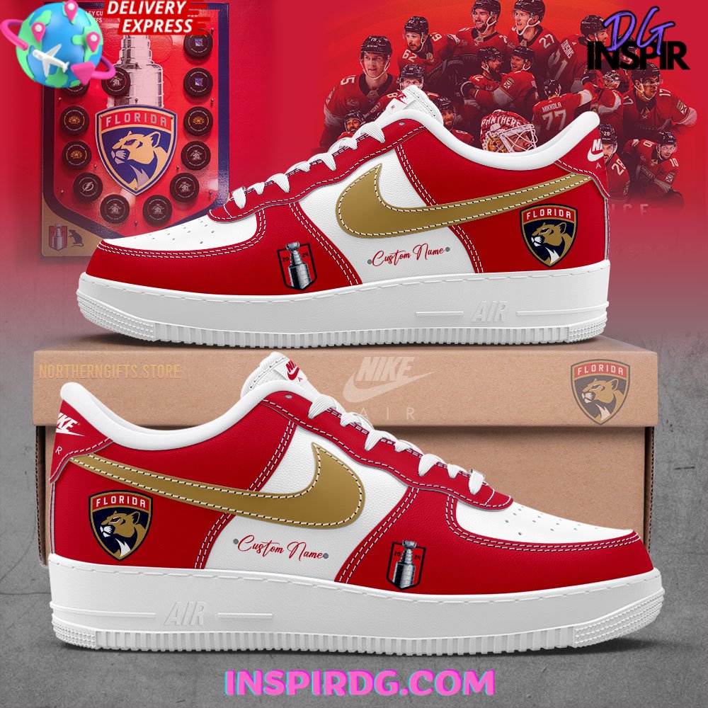 Florida Panthers Stanley Cup Custom Air Force 1
