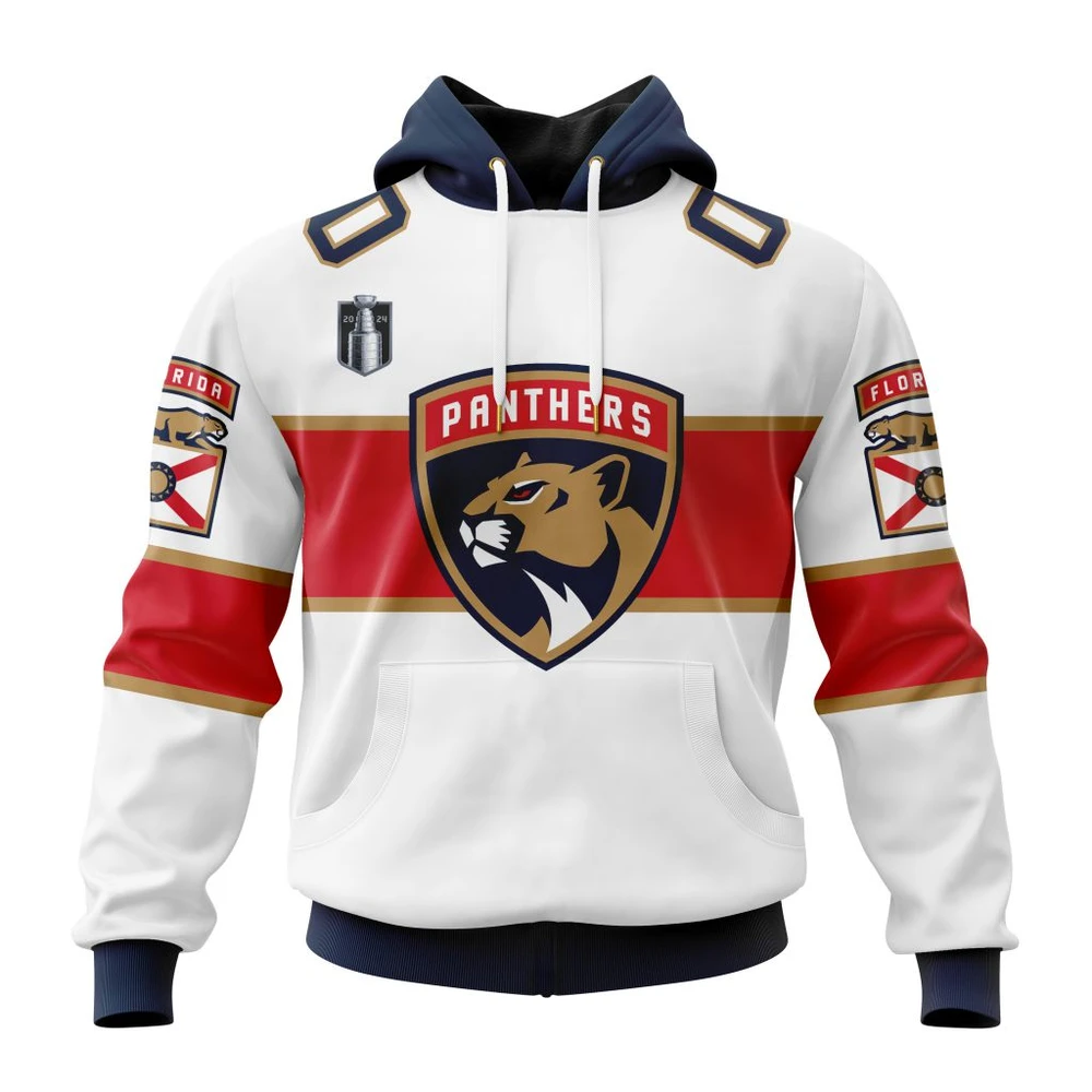 Florida Panthers Stanley Cup Final Away Kits All Over Print Hoodie Style 17487
