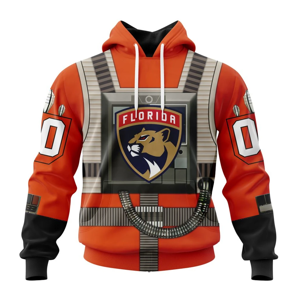 Florida Panthers Star Wars Rebel Pilot Design All Over Print Hoodie Style 88885