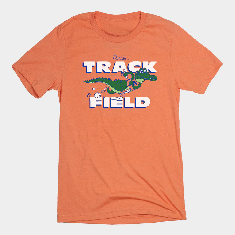 Florida Track And Field T-Shirt Best Gifts For Football Fans Oregontrailrvpk Shirt