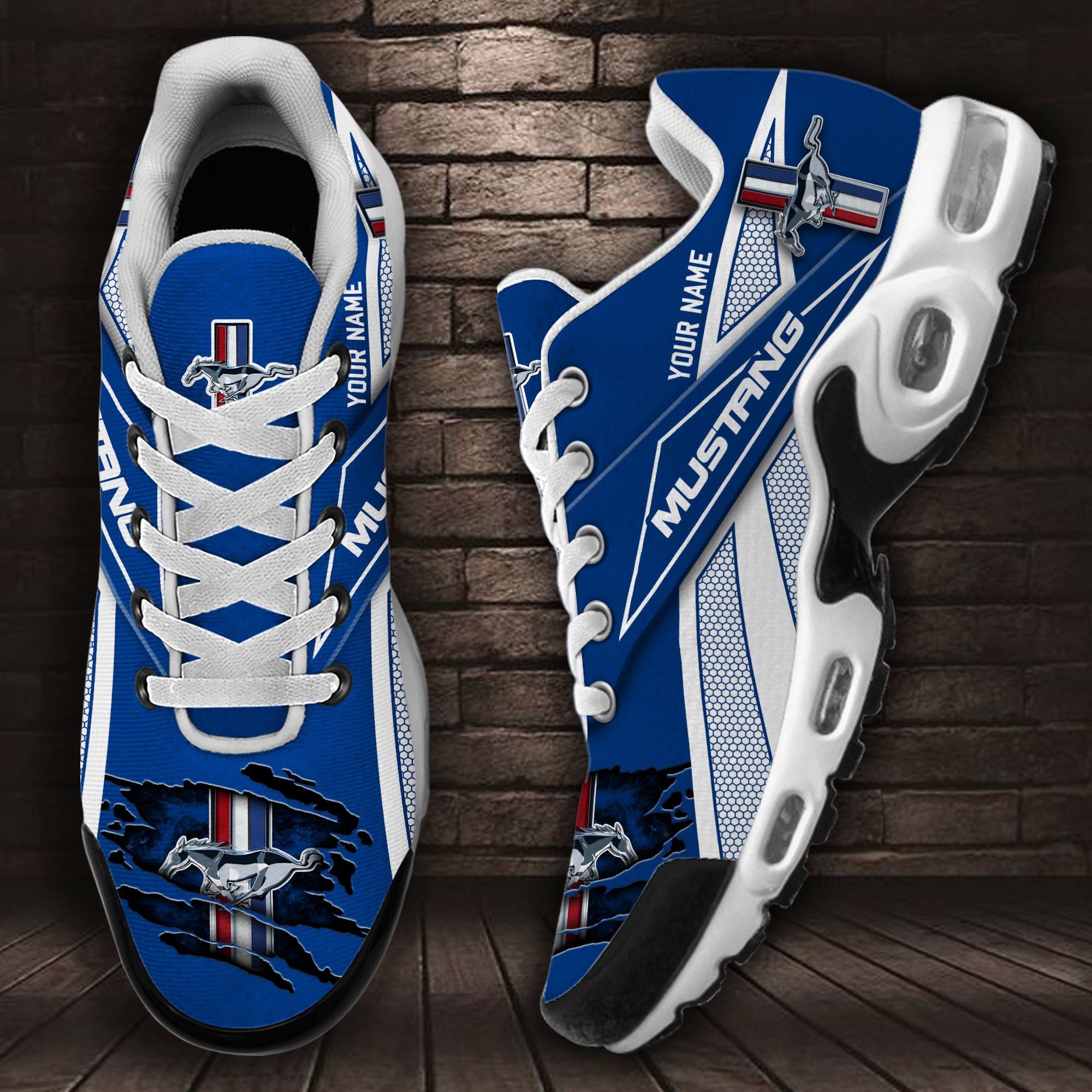 Ford Mustang Air Max Plus Shoes Sneakers For Men And Women