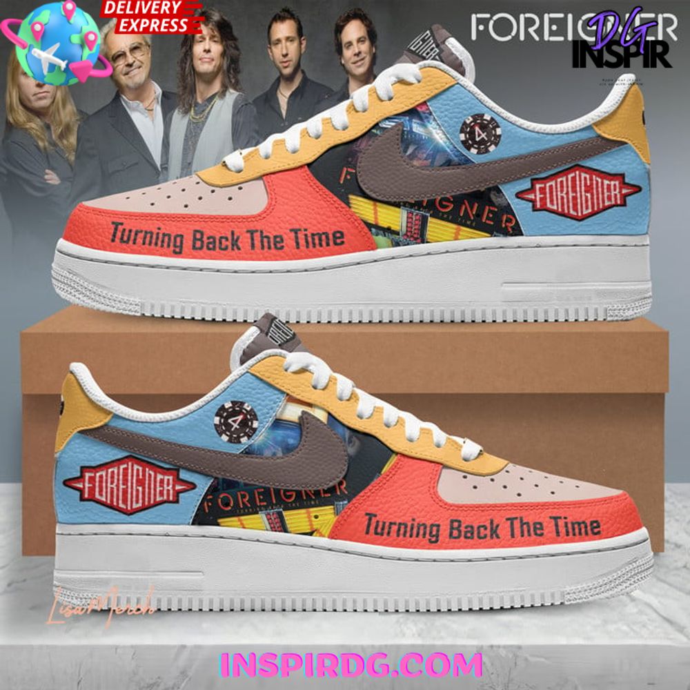 Foreigner Turning Back the Time Limited Edition Air Force 1