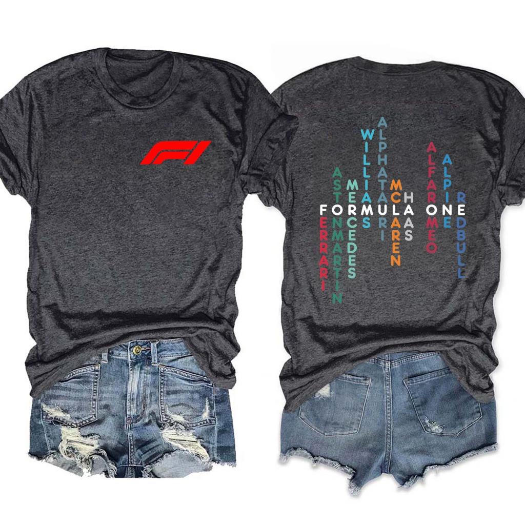 Formula One Racing T-Shirt Women's Formula 1 Racing For Her Oregontrailrvpk Shirt