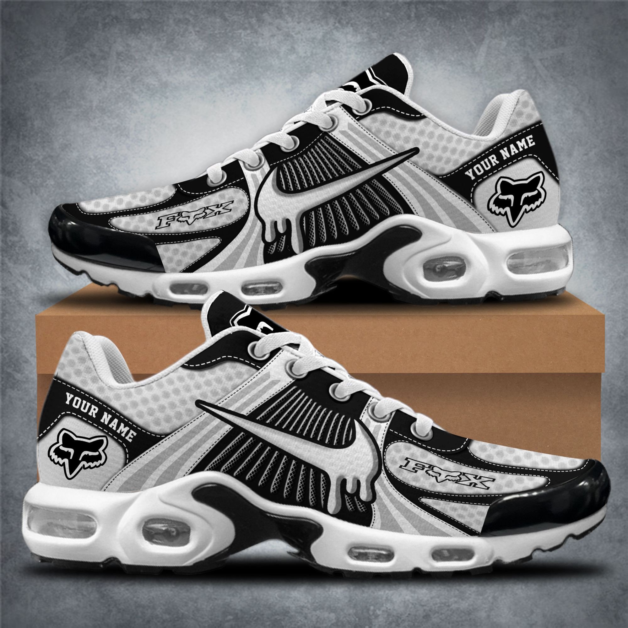 Fox Racing Air Max Plus Shoes Sneakers For Men And Women