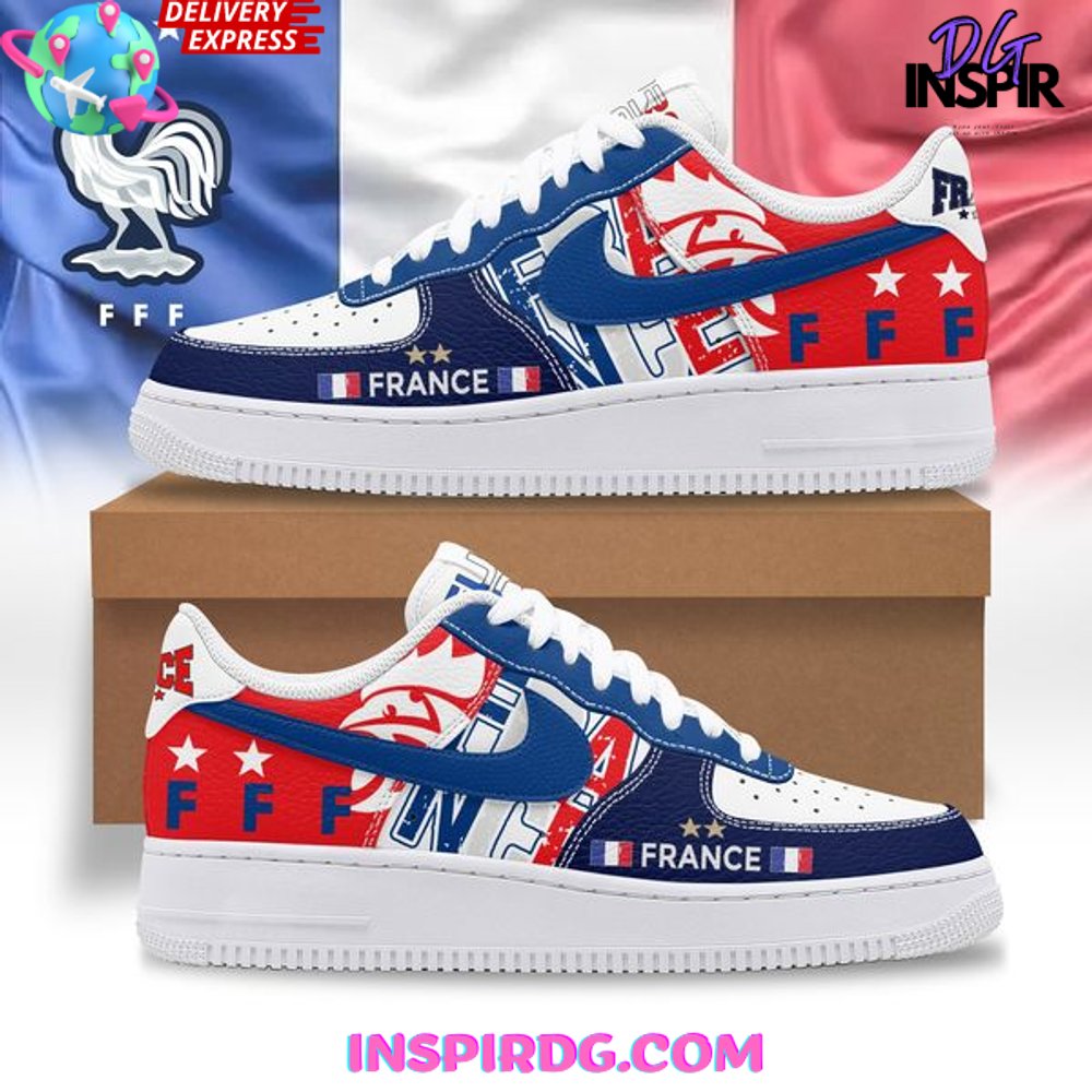 France UEFA Euro 2024 Fanswear Air Force 1 Shoes