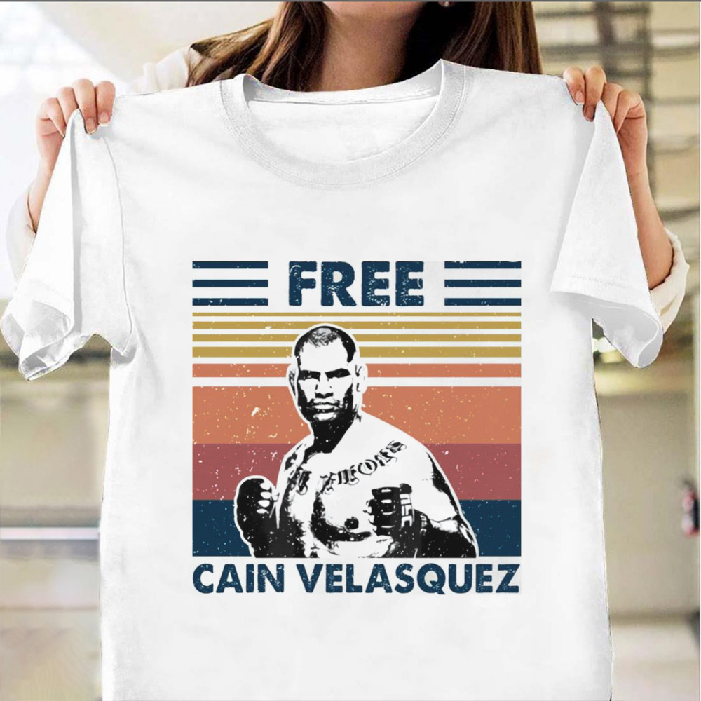 Free Cain Velasquez Shirtupport UFC Fighter Support Free Cain Velasquez Vintage T-Shirt Oregontrailrvpk Shirt